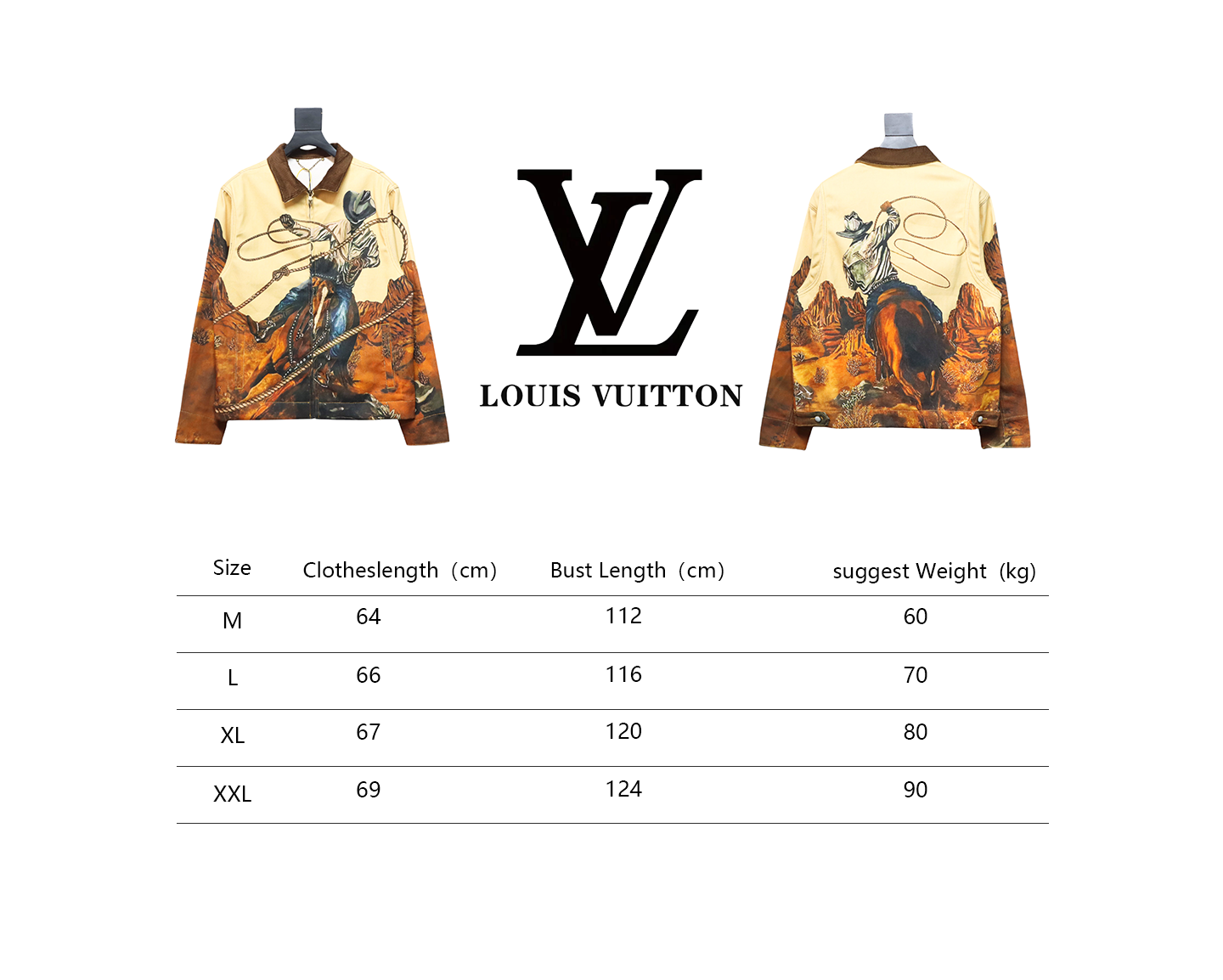 Louis Vuitton Vintage Bonfire Series Warhorse Lassoing Pole Lassoing Denim Jacket