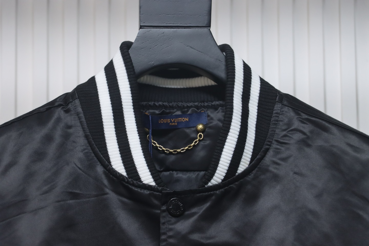 Louis Vuitton x Pharrell 2024 Classic Hot Brick Embroidered Baseball Jacket