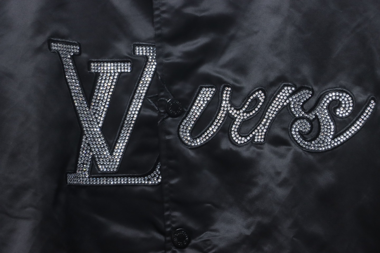 Louis Vuitton x Pharrell 2024 Classic Hot Brick Embroidered Baseball Jacket