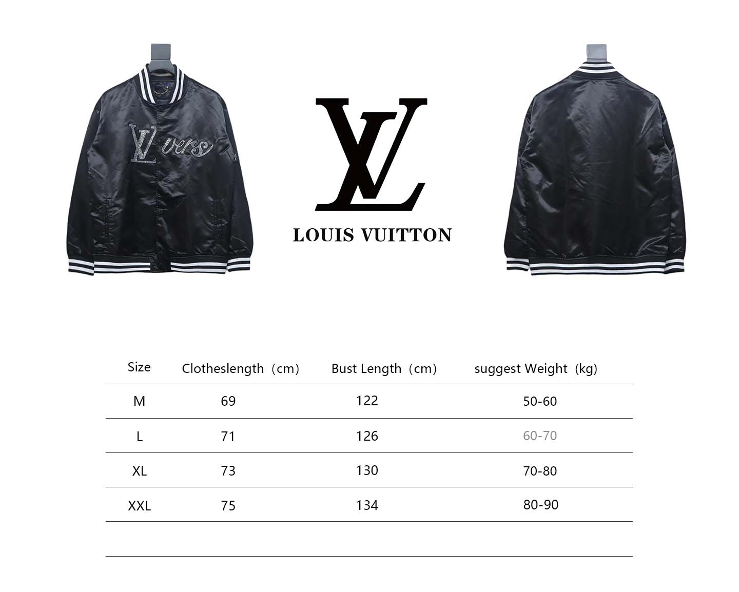 Louis Vuitton x Pharrell 2024 Classic Hot Brick Embroidered Baseball Jacket