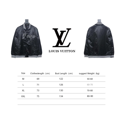 Louis Vuitton x Pharrell 2024 Classic Hot Brick Embroidered Baseball Jacket 02