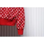 Louis Vuitton x SUP Full Print Red Hoodie