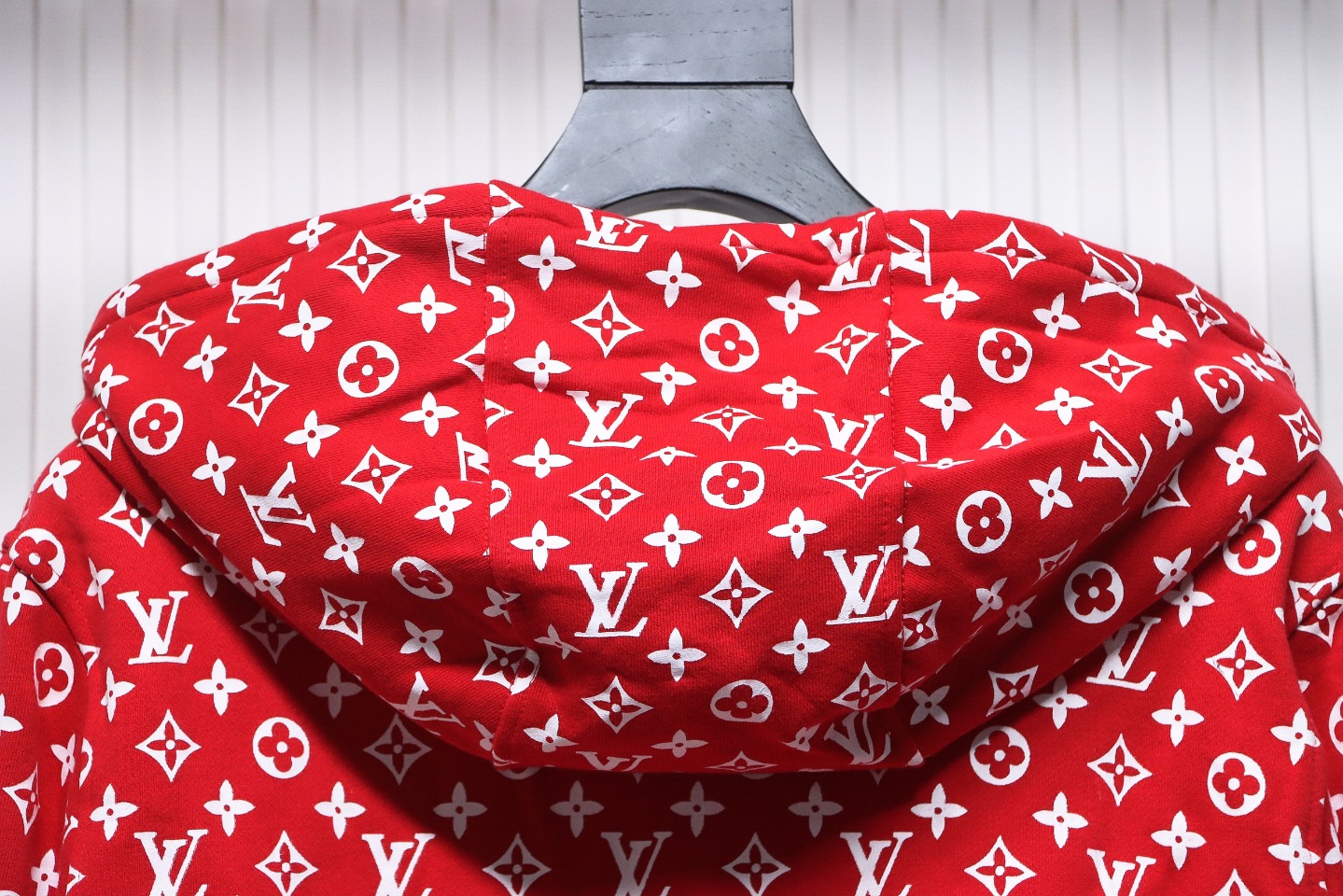 Louis Vuitton x SUP Full Print Red Hoodie