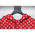 Louis Vuitton x SUP Full Print Red Hoodie