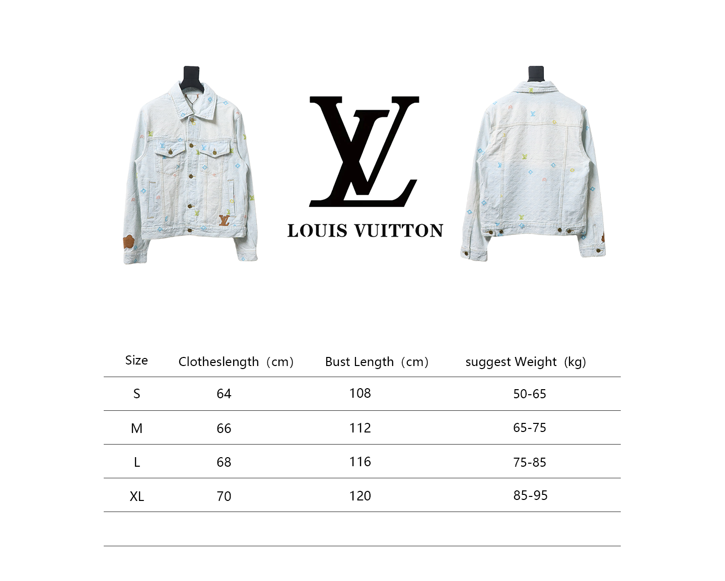 Louis Vuitton x Tyler Monogram Jacquard Embroidered Denim Jacket