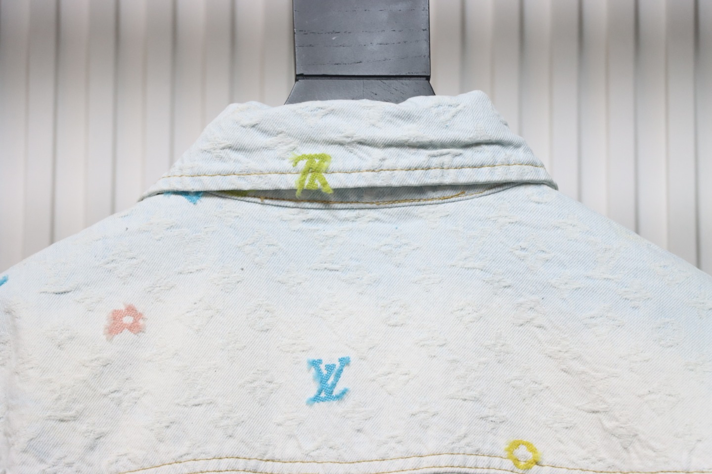 Louis Vuitton x Tyler Monogram Jacquard Embroidered Denim Jacket