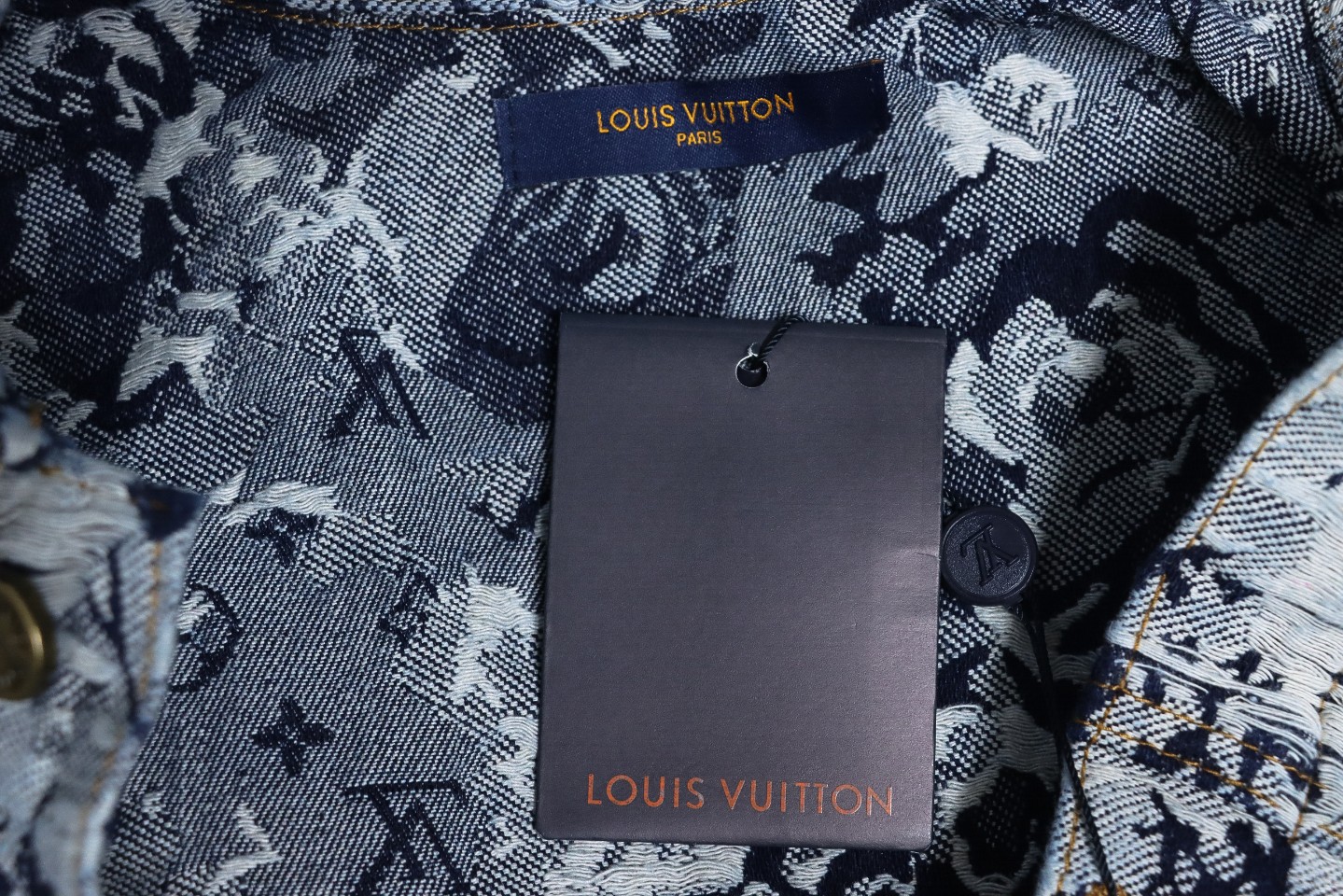 Louis Vuitton 22FW Snowflake Denim Jacket