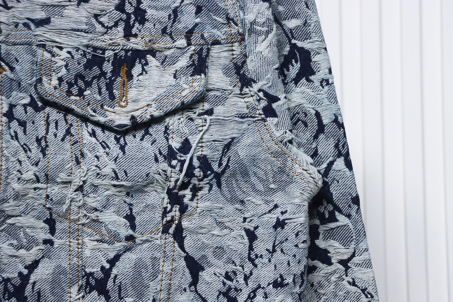 Louis Vuitton 22FW Snowflake Denim Jacket