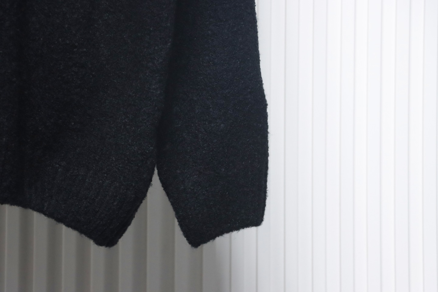 Louis Vuitton 23fw New Jacquard Teddy Sweater Black
