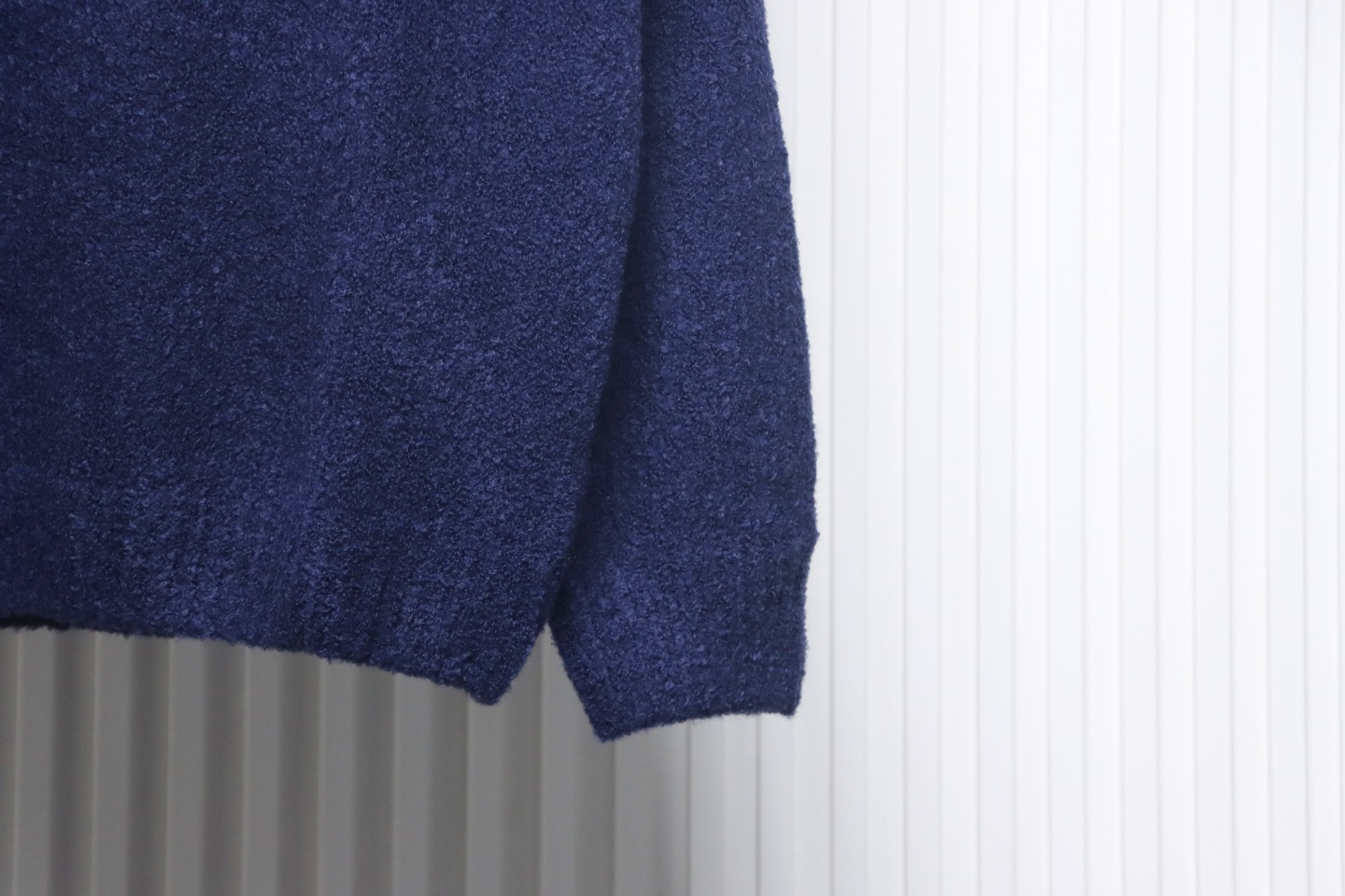Louis Vuitton 23fw New Jacquard Teddy Sweater Blue