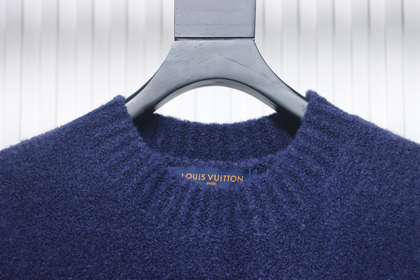 Louis Vuitton 23fw New Jacquard Teddy Sweater Blue