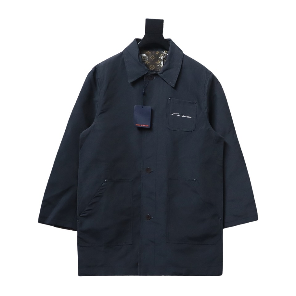 Louis Vuitton 23FW Reversible Mid-Length Jacket