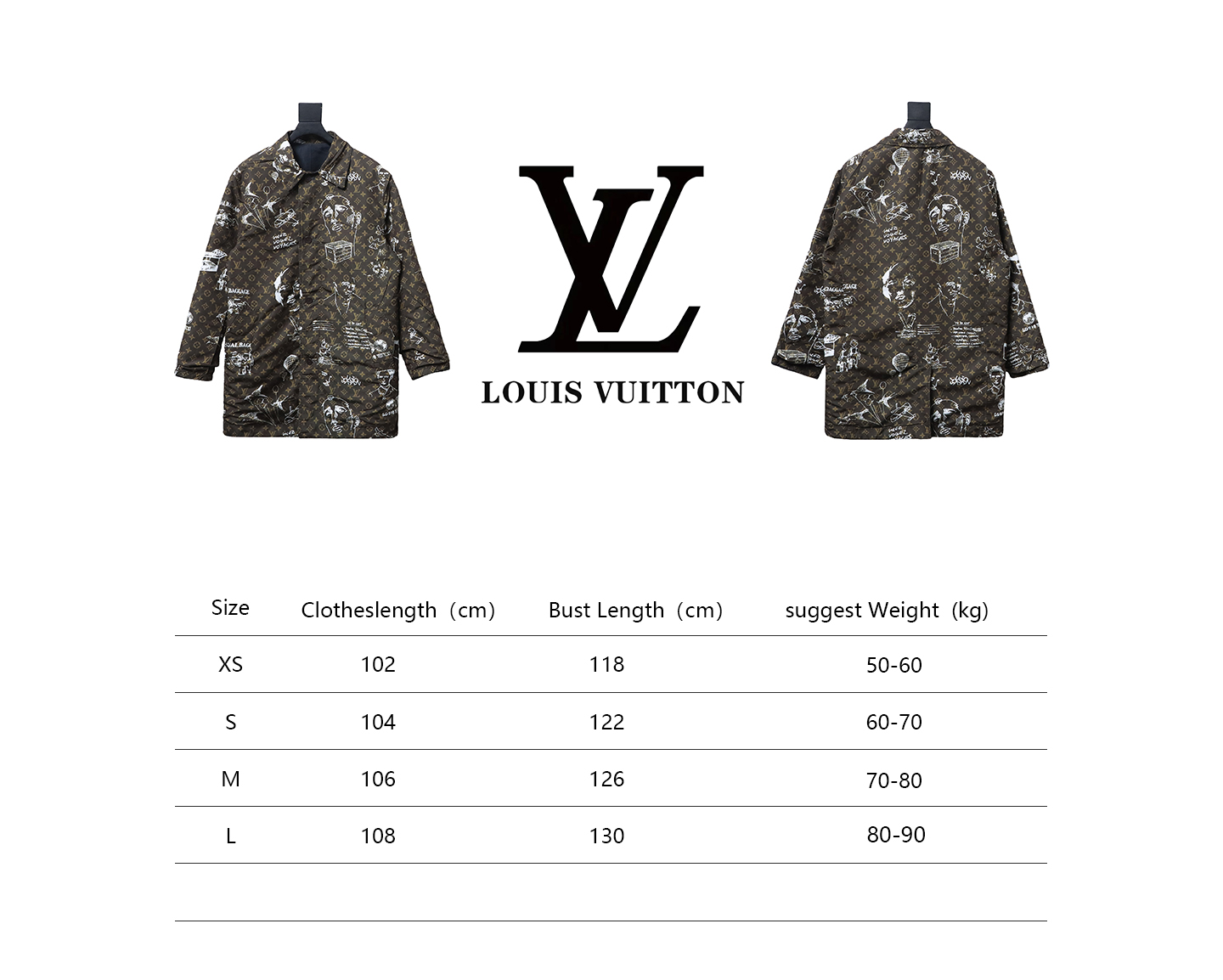 Louis Vuitton 23FW Reversible Mid-Length Jacket