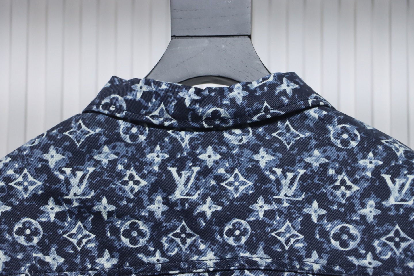 Louis Vuitton 23Fw Tie-Dyed Printed Denim Jacket