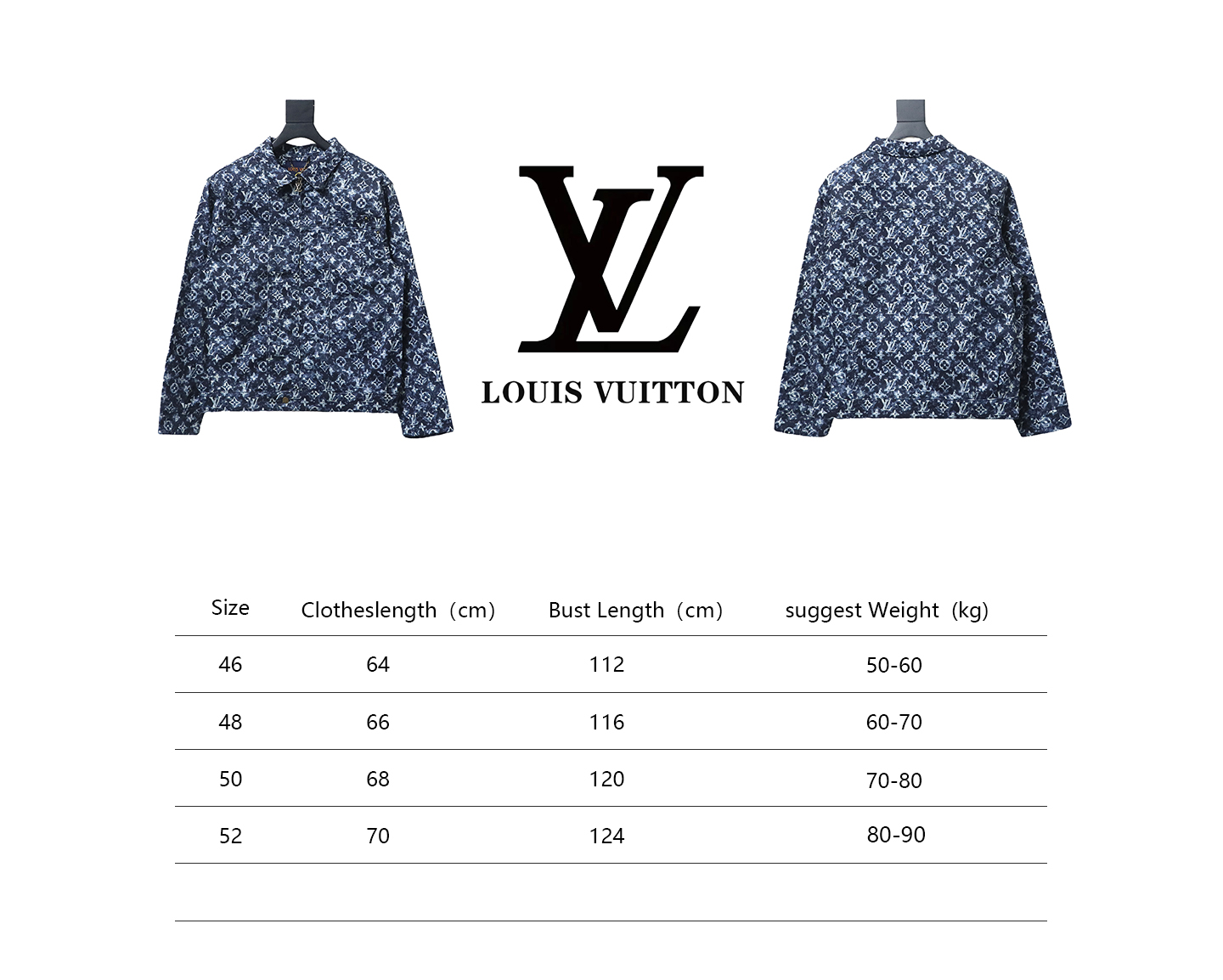 Louis Vuitton 23Fw Tie-Dyed Printed Denim Jacket