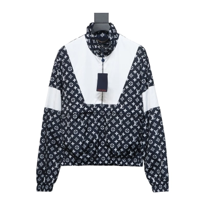 Louis Vuitton 24Fw Colorblock Print Jacket 01