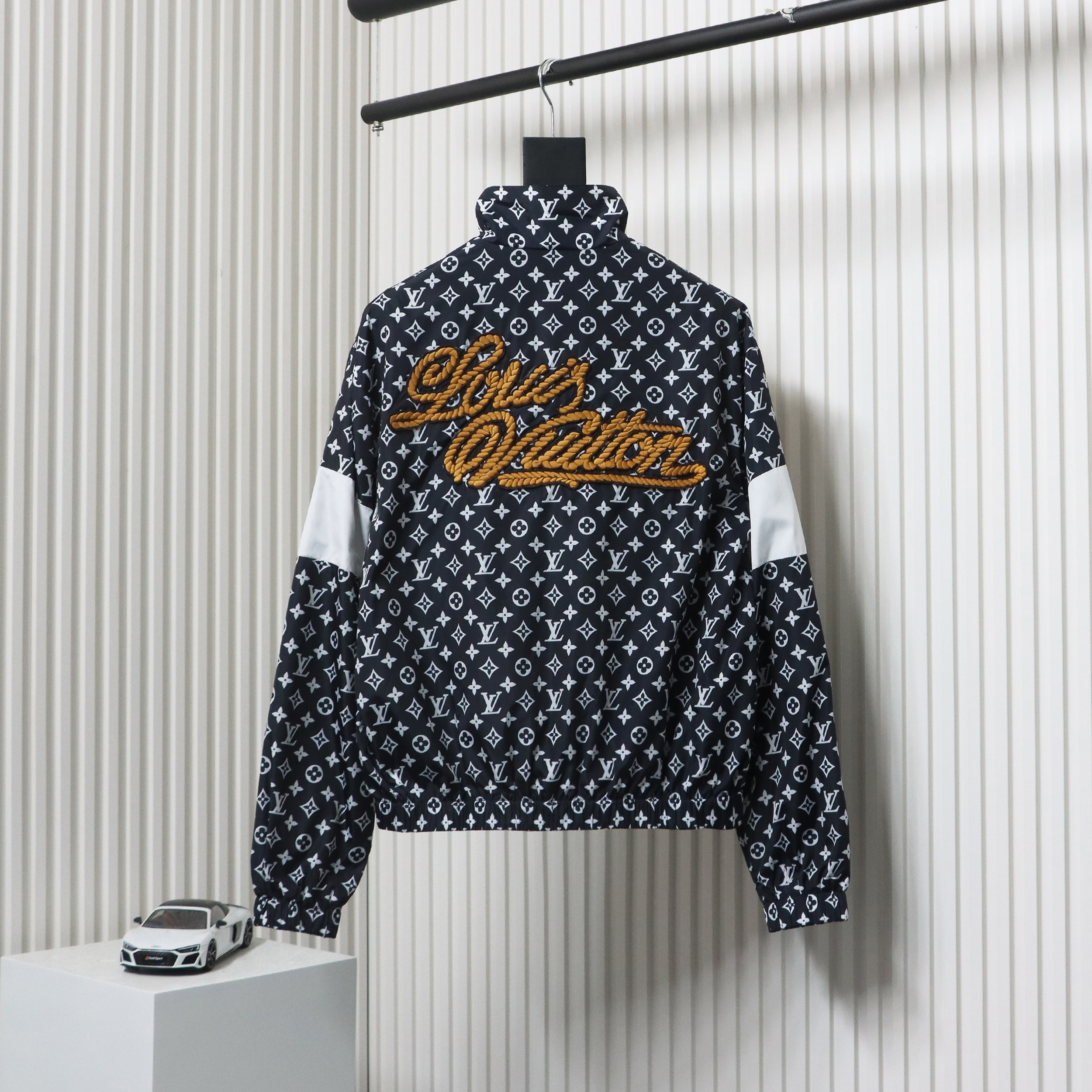 Louis Vuitton 24Fw Colorblock Print Jacket