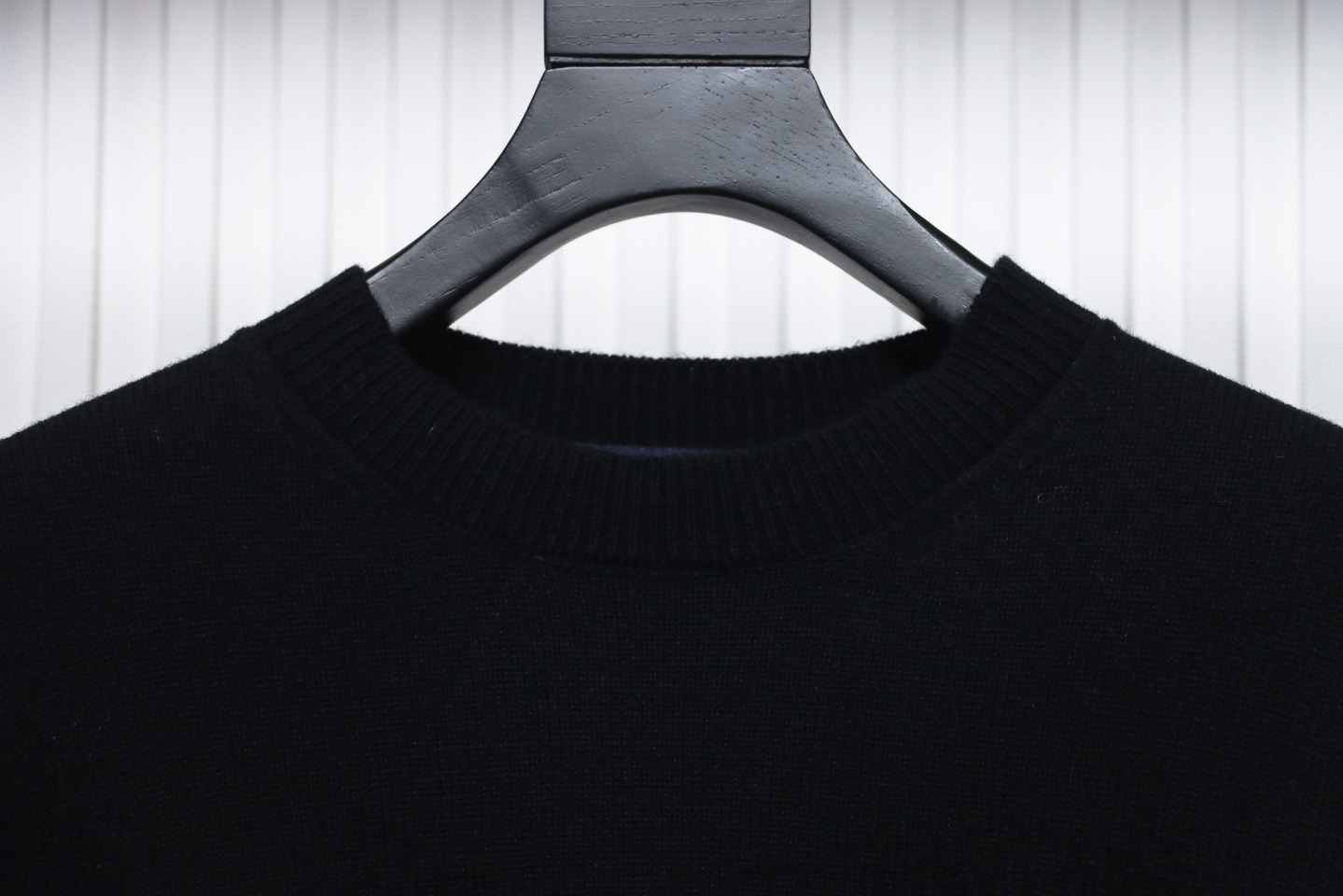 Louis Vuitton 24FW Cuff Jacquard Sweater Black