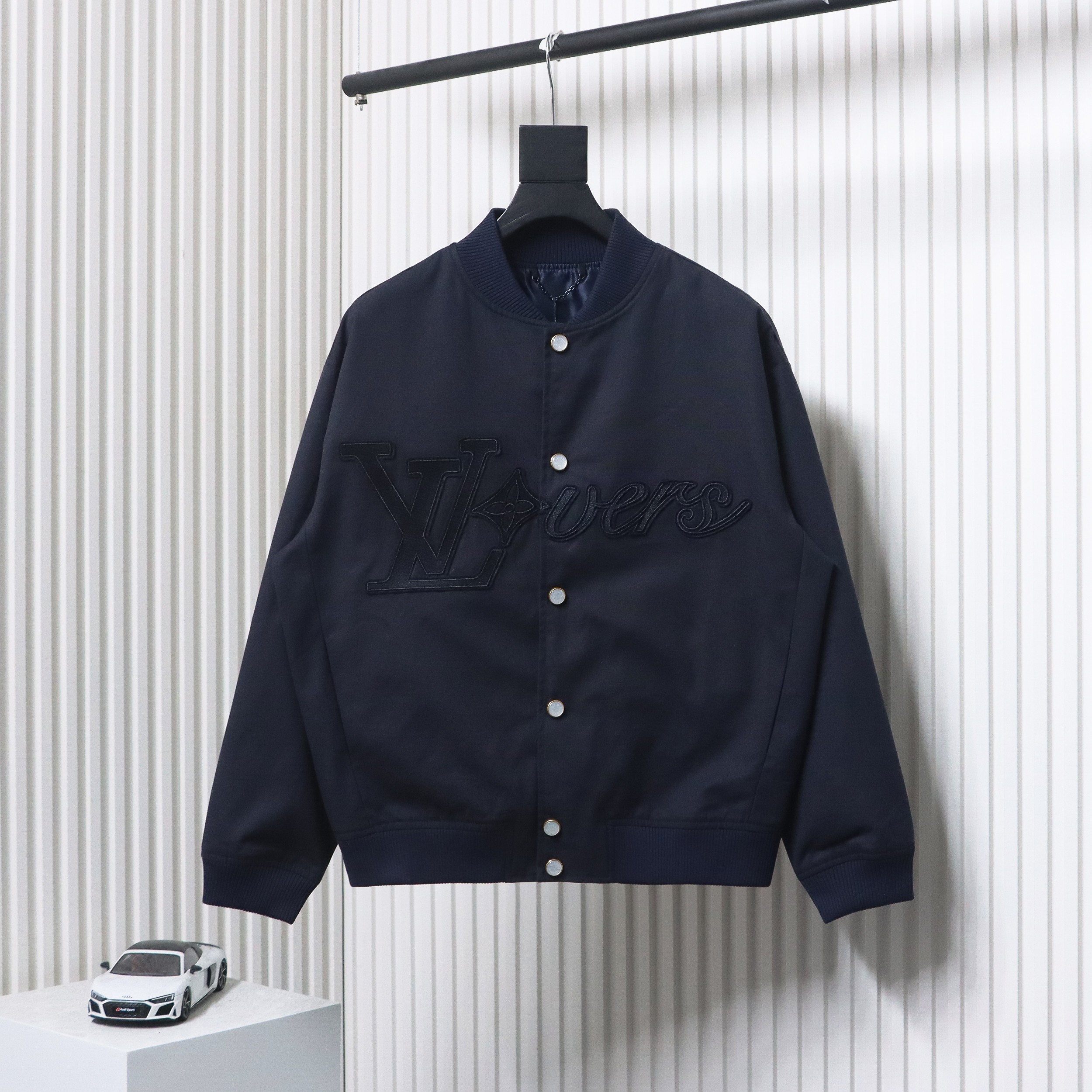 Louis Vuitton 24Fw LV Monogram Patch Embroidered Jacket