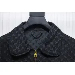 Louis Vuitton 24SS Autumn And Winter New Full Print Jacquard Coat Casual Jacket