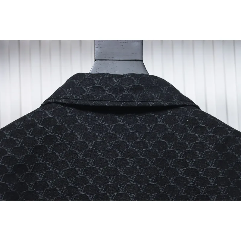 Louis Vuitton 24SS Autumn And Winter New Full Print Jacquard Coat Casual Jacket