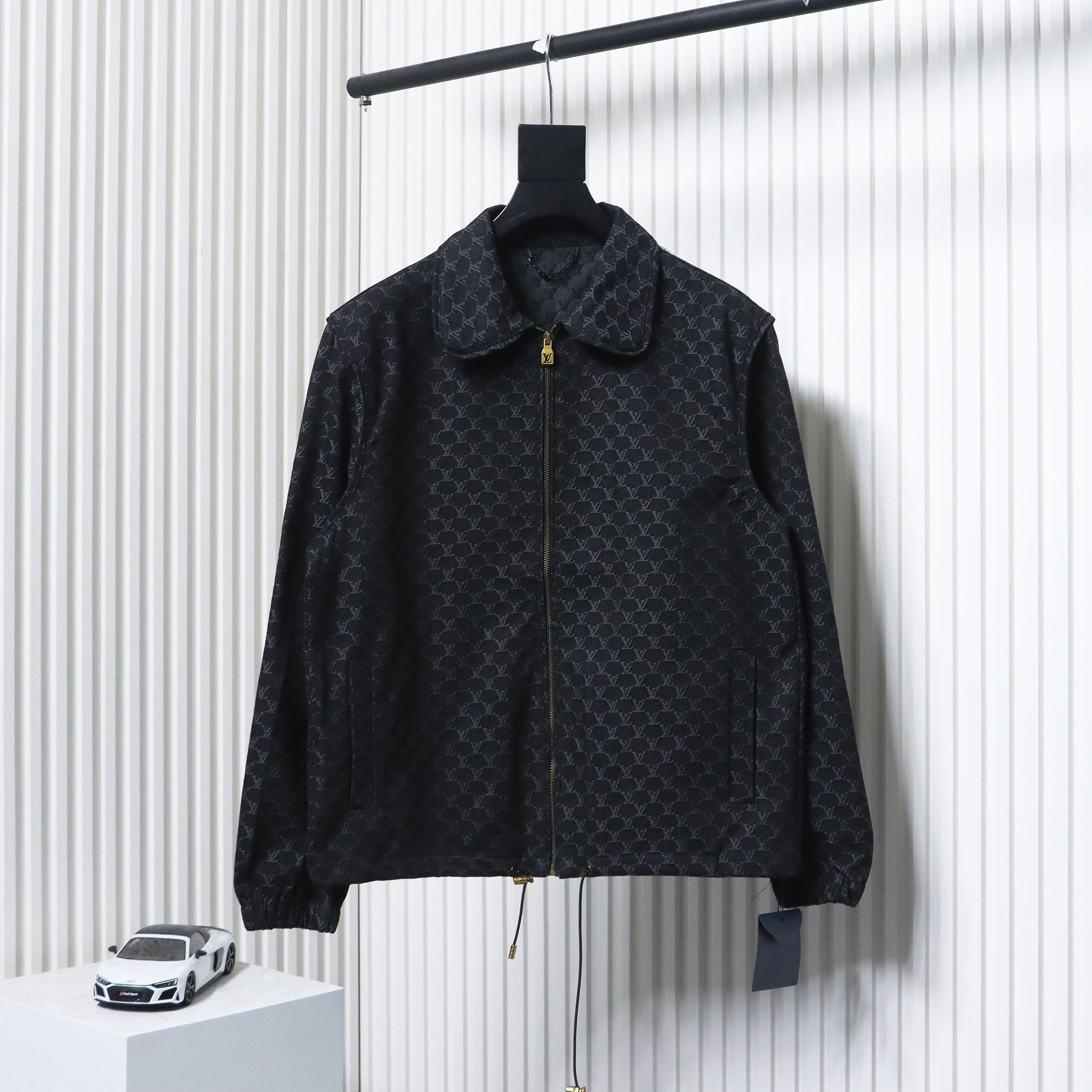 Louis Vuitton 24SS Autumn And Winter New Full Print Jacquard Coat Casual Jacket