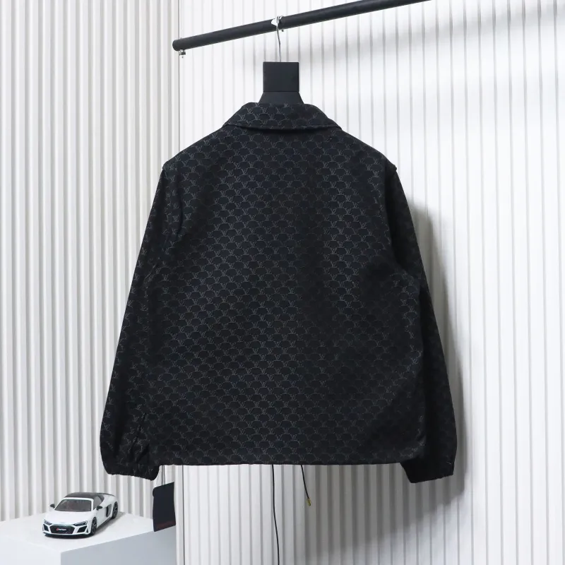 Louis Vuitton 24SS Autumn And Winter New Full Print Jacquard Coat Casual Jacket
