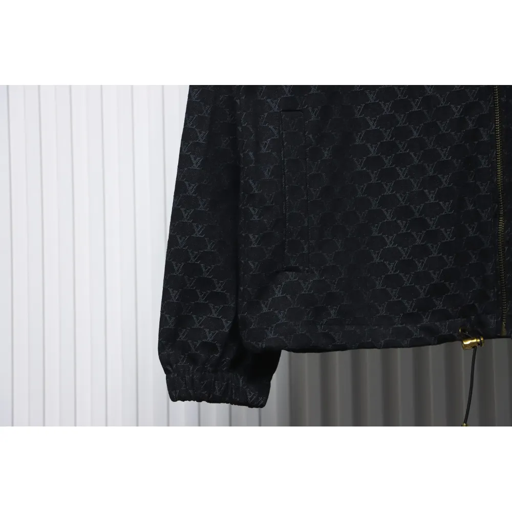 Louis Vuitton 24SS Autumn And Winter New Full Print Jacquard Coat Casual Jacket