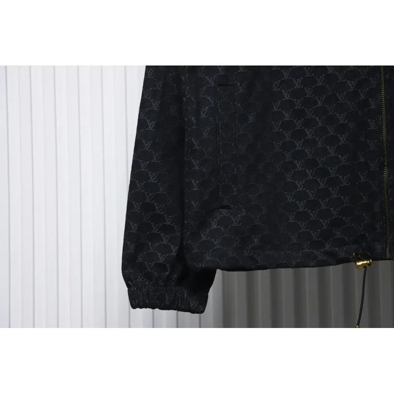 Louis Vuitton 24SS Autumn And Winter New Full Print Jacquard Coat Casual Jacket