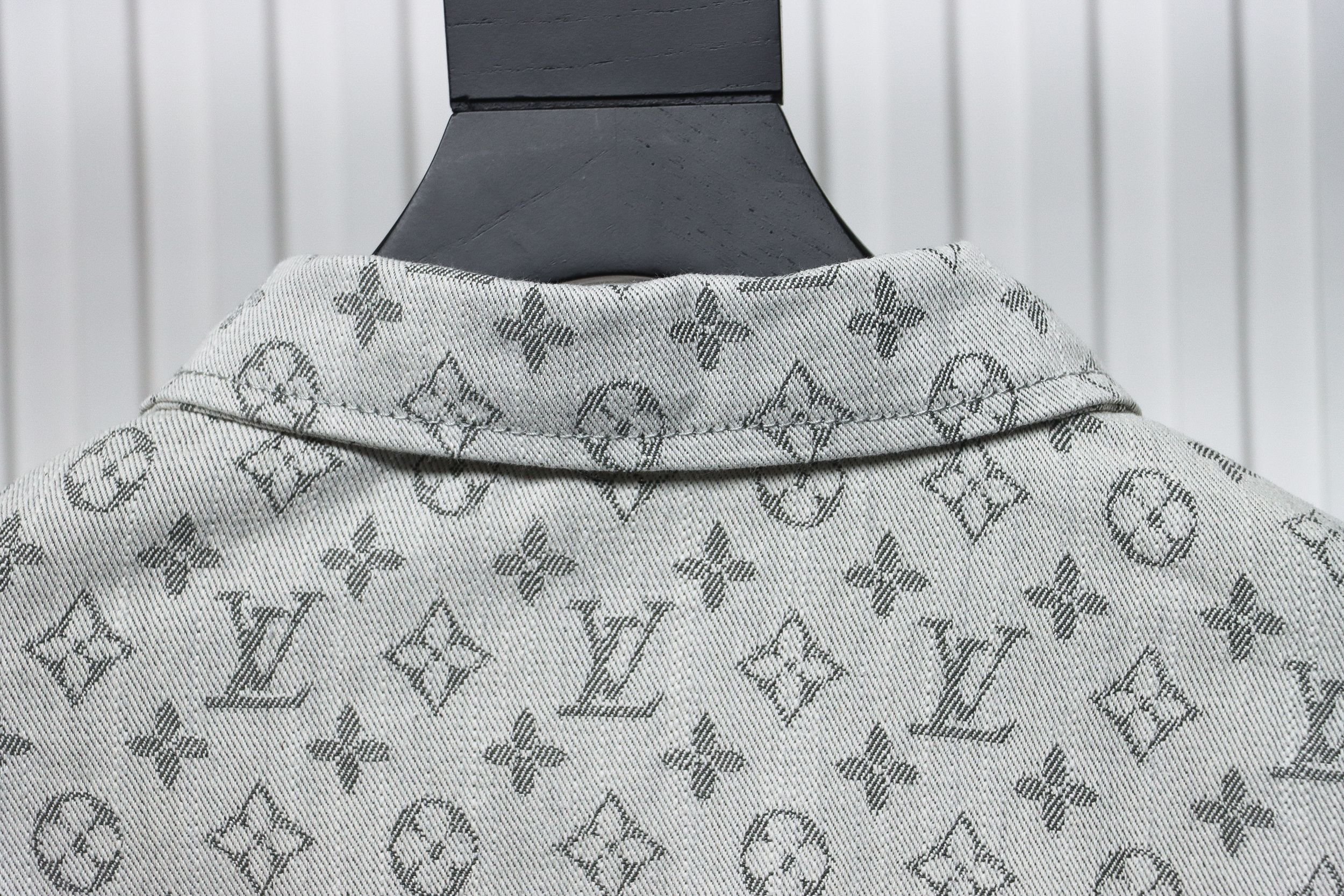 Louis Vuitton All Over Print Jacquard Denim Jacket