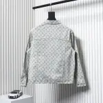Louis Vuitton All Over Print Jacquard Denim Jacket