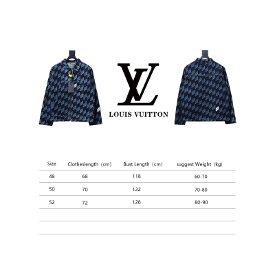 Louis Vuitton Diamond Print Denim Jacket 02