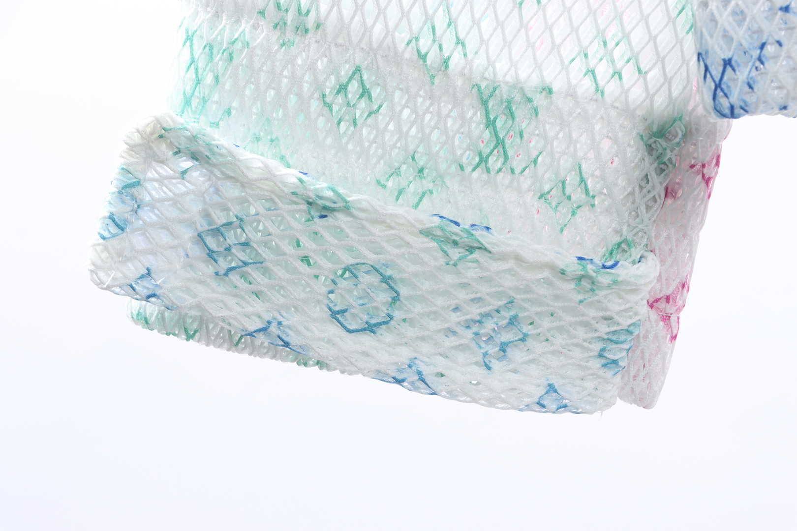 Louis Vuitton Gradient Old Flower Mesh Hooded Jacket White