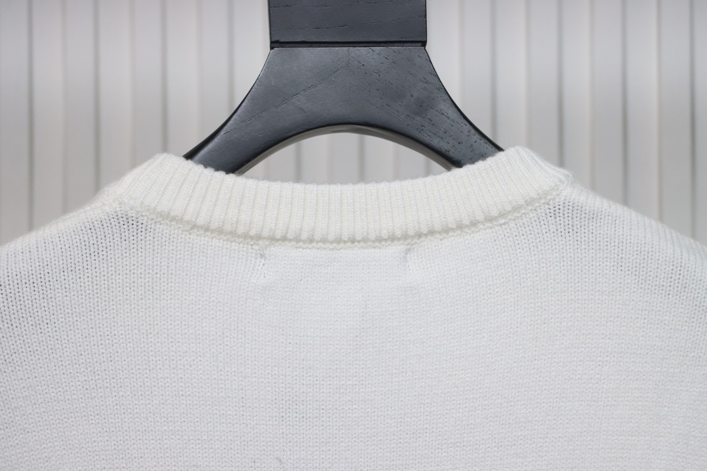 Louis Vuitton Kiddie Paper Plane Knitted Jacquard Round Neck Pullover Sweater