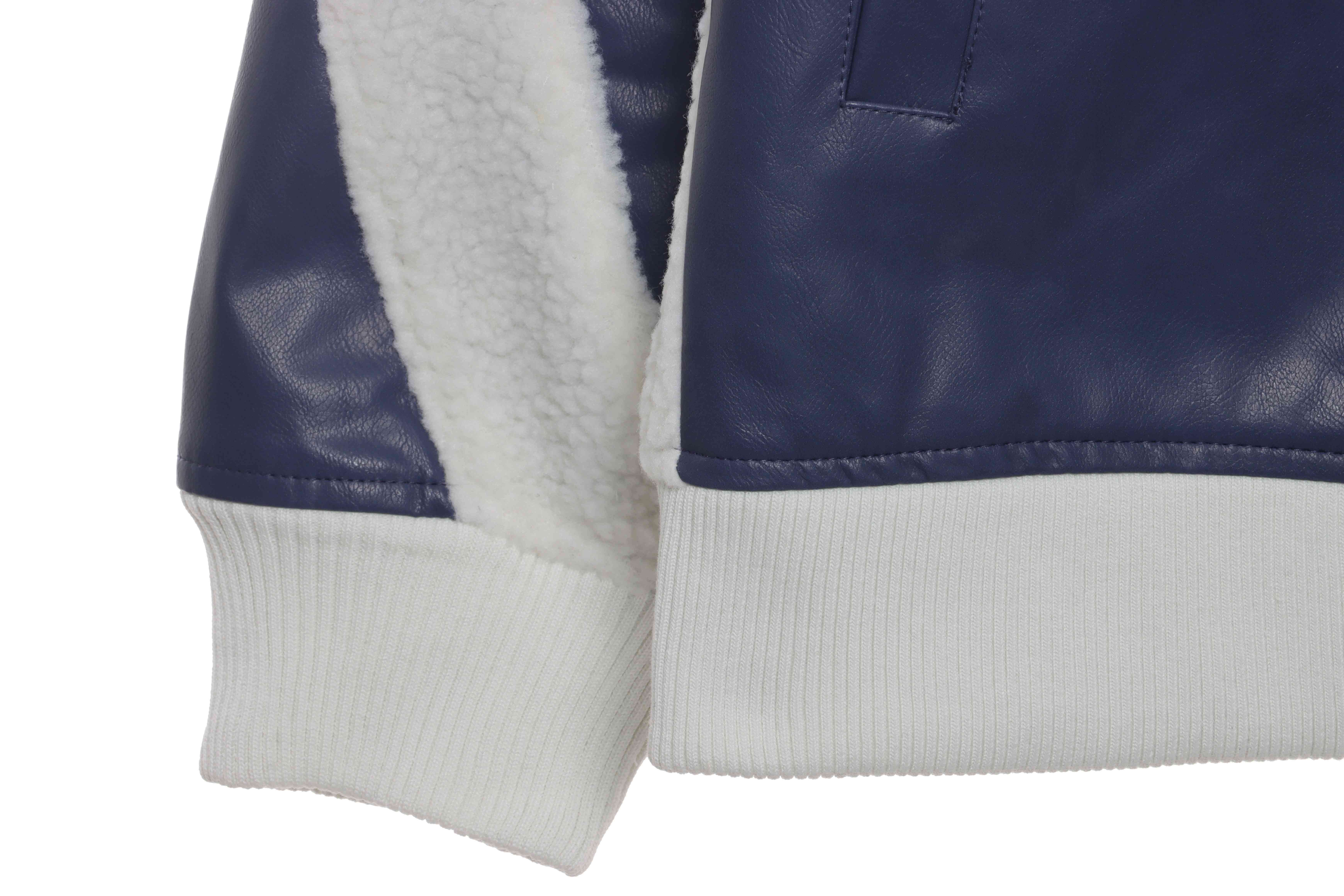 Louis Vuitton Logo Patch Sleeve Baseball Jacket