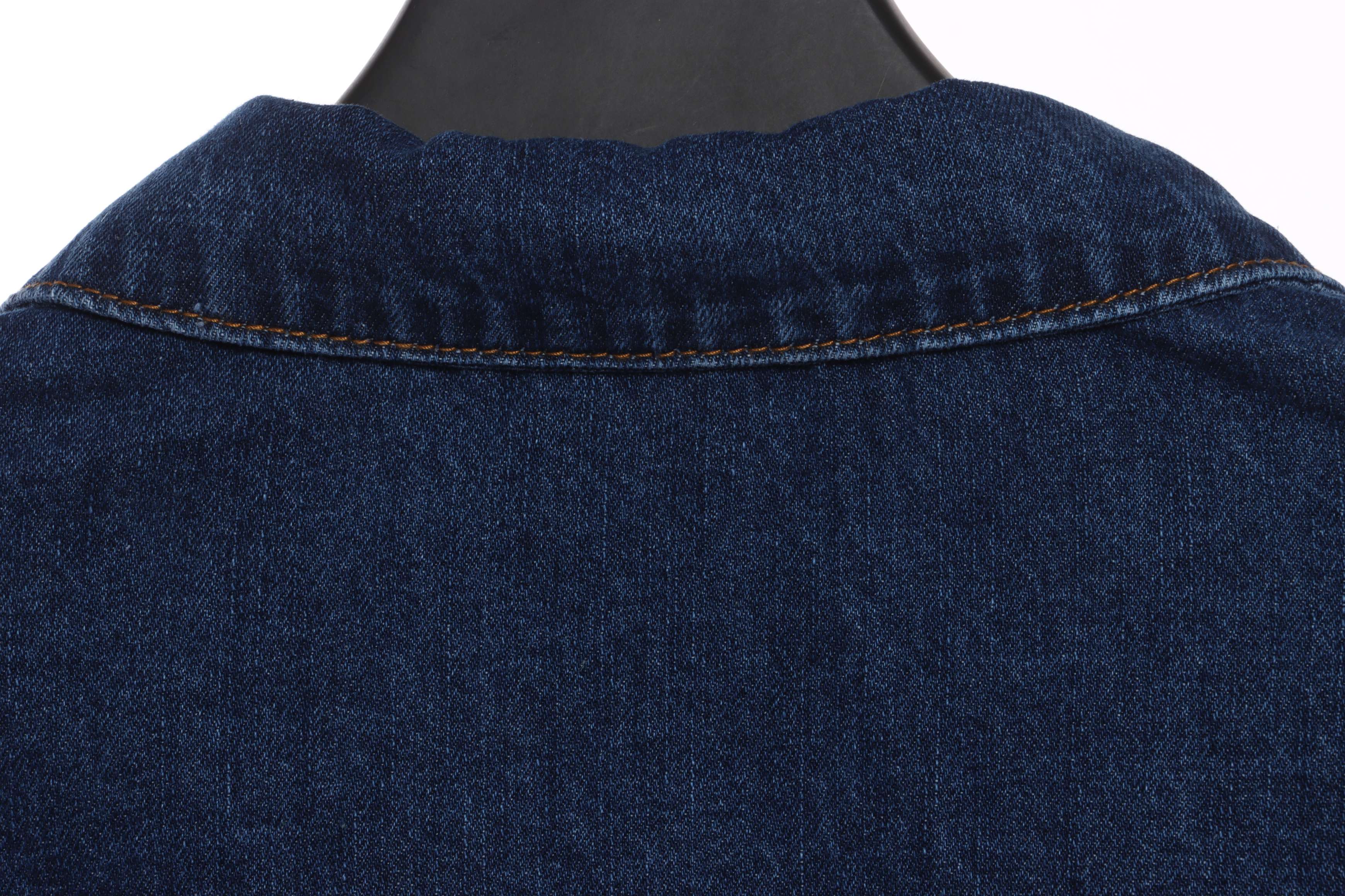Louis Vuitton Monogram Canvas Pocket Denim Jacket Blue