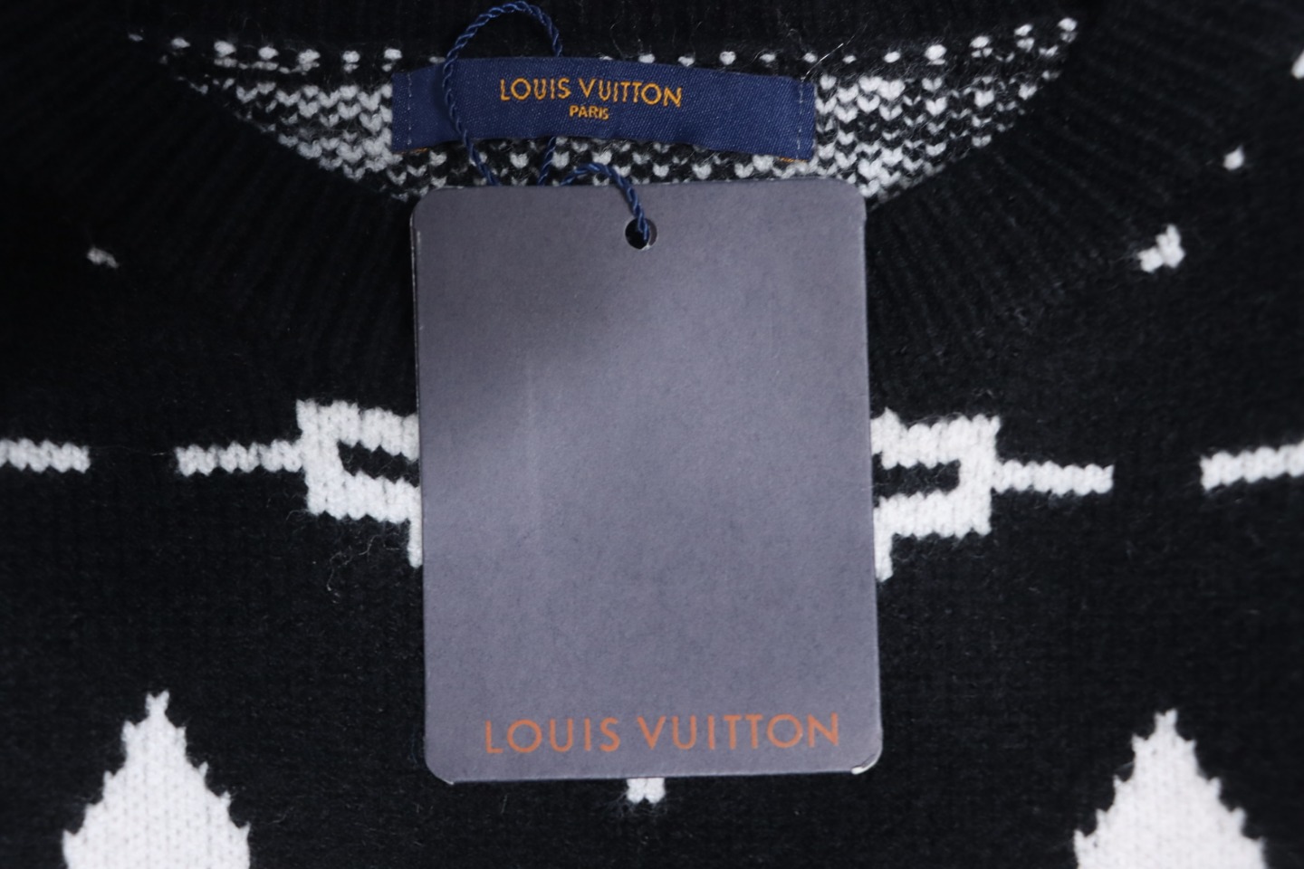 Louis Vuitton Monogram PrintDouble-Line Jacquard Sweater