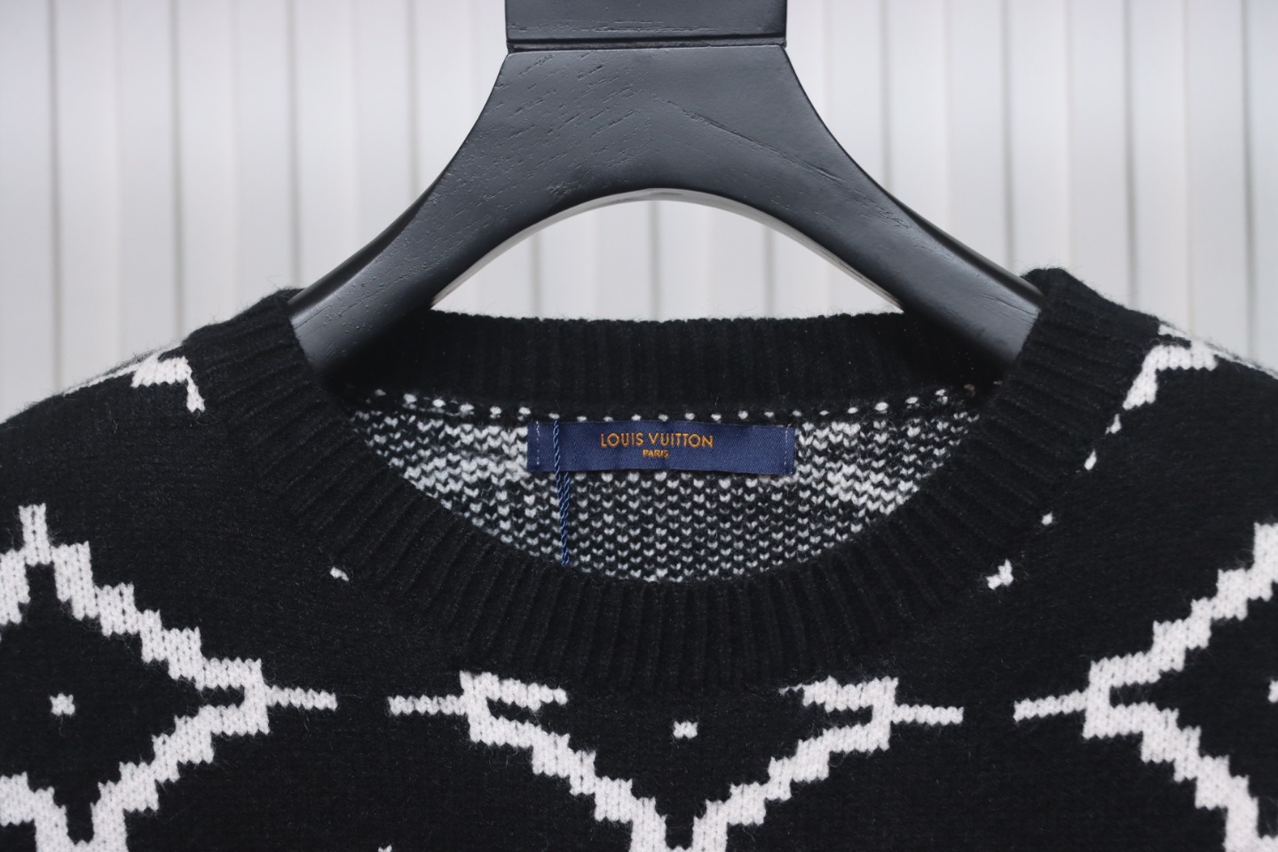 Louis Vuitton Monogram PrintDouble-Line Jacquard Sweater