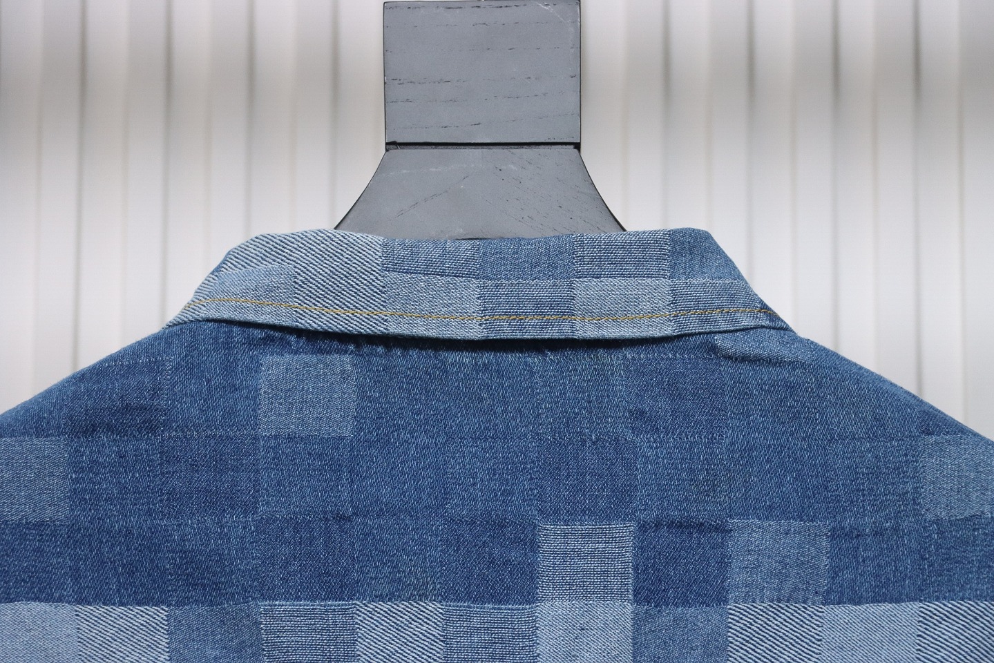Louis Vuitton Template Mosaic Checkerboard Denim Jacket