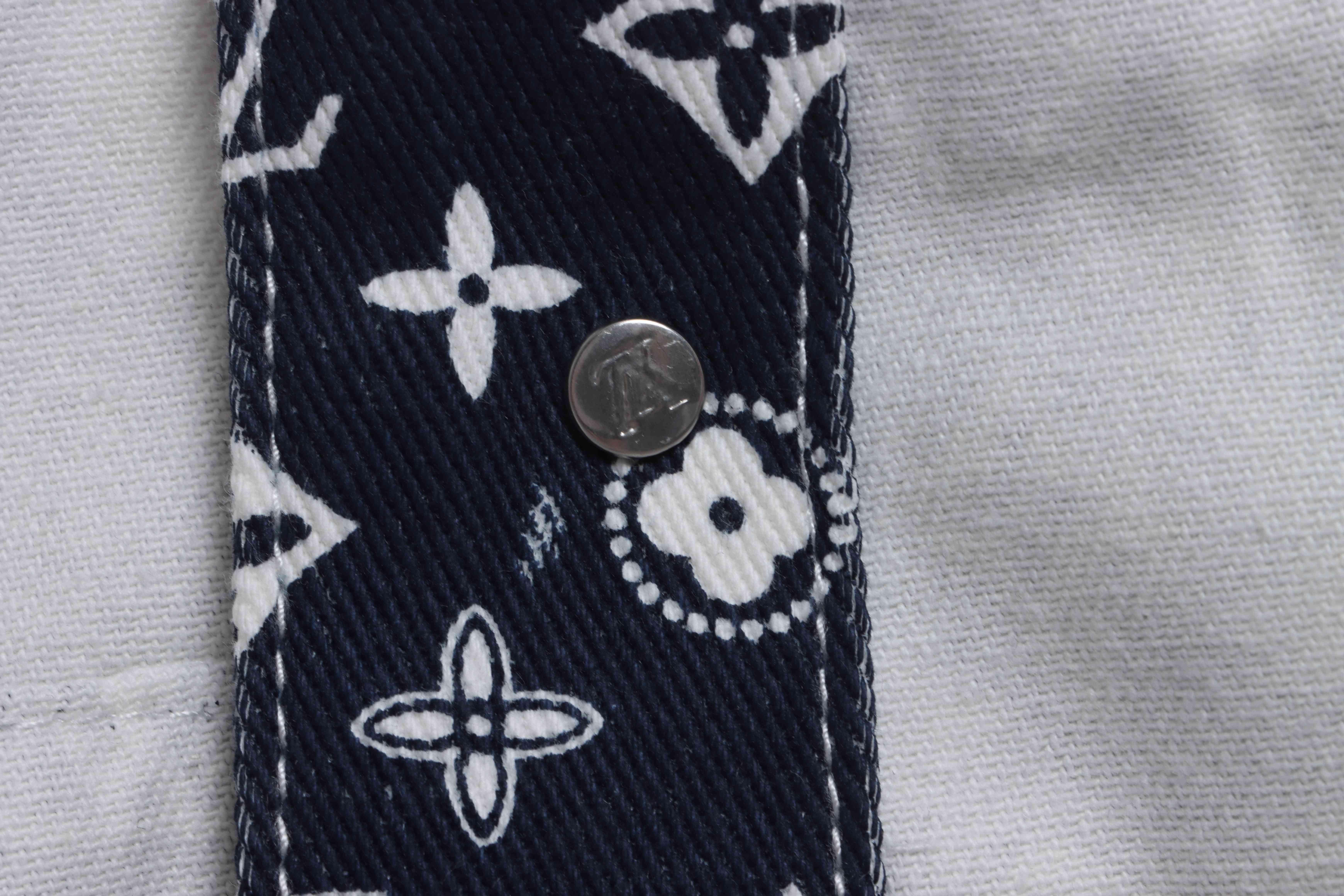 Louis Vuitton Tie-Dye Paisley Denim Jacket