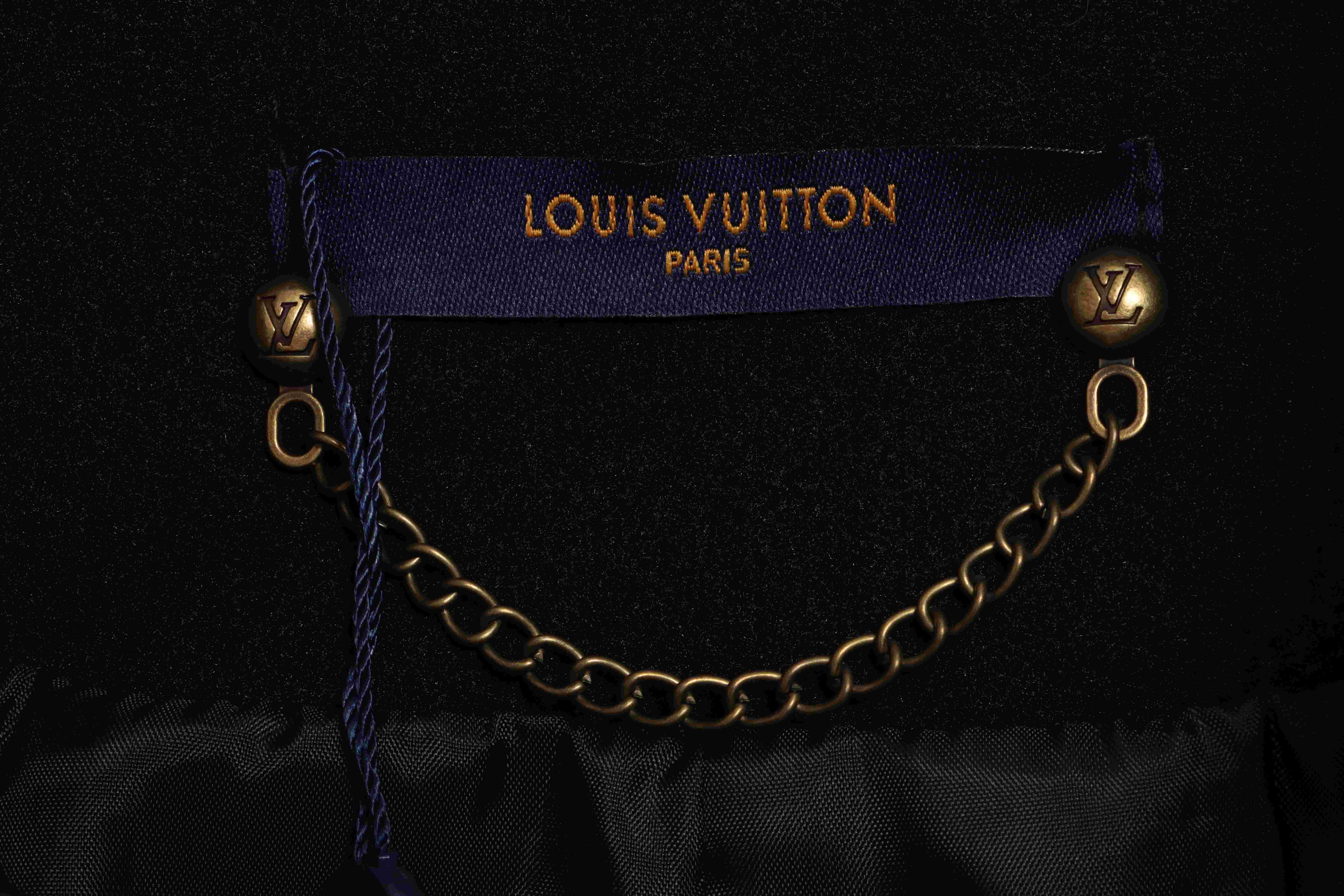 Louis Vuitton Towel Embroidery And Fur Jacket