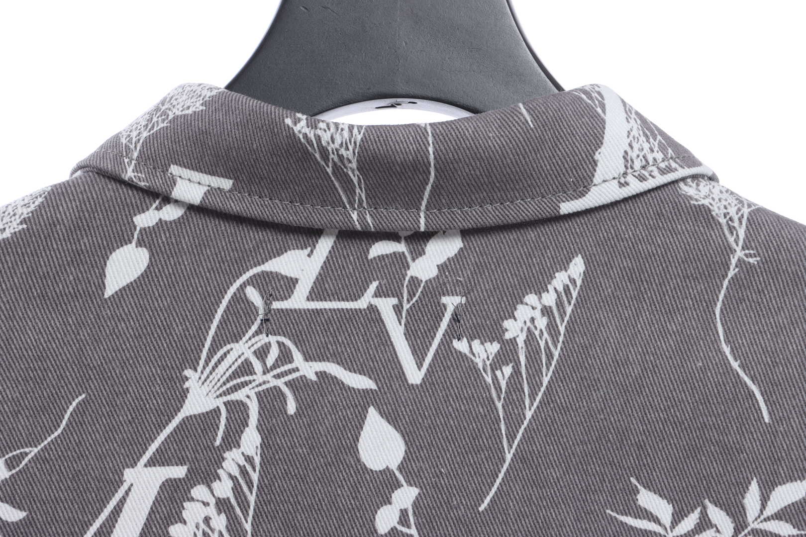 Louis Vuitton Wheat Ears Print Denim Jacket