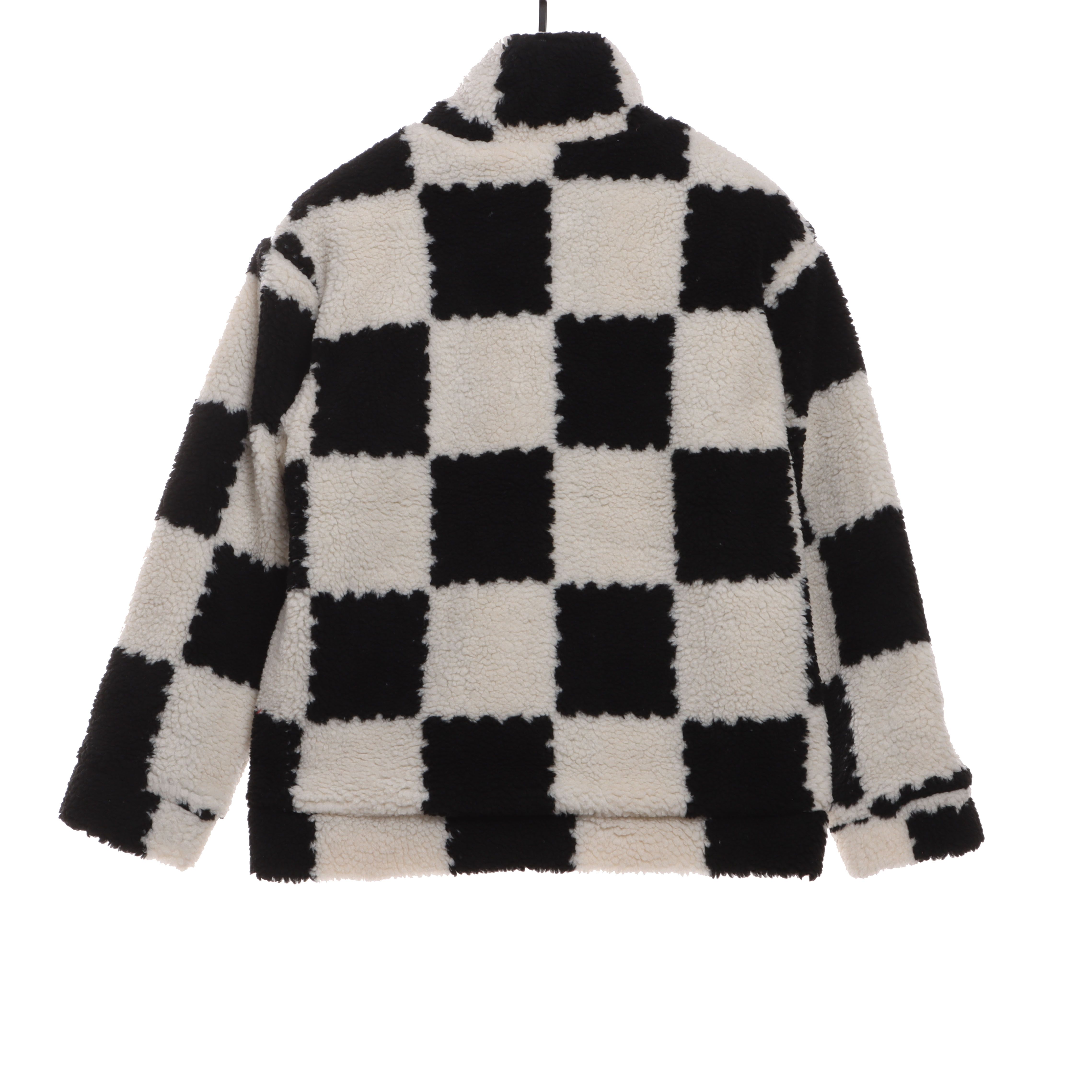 Louis Vuitton x NIGO Checkerboard Cashmere Jacket Black