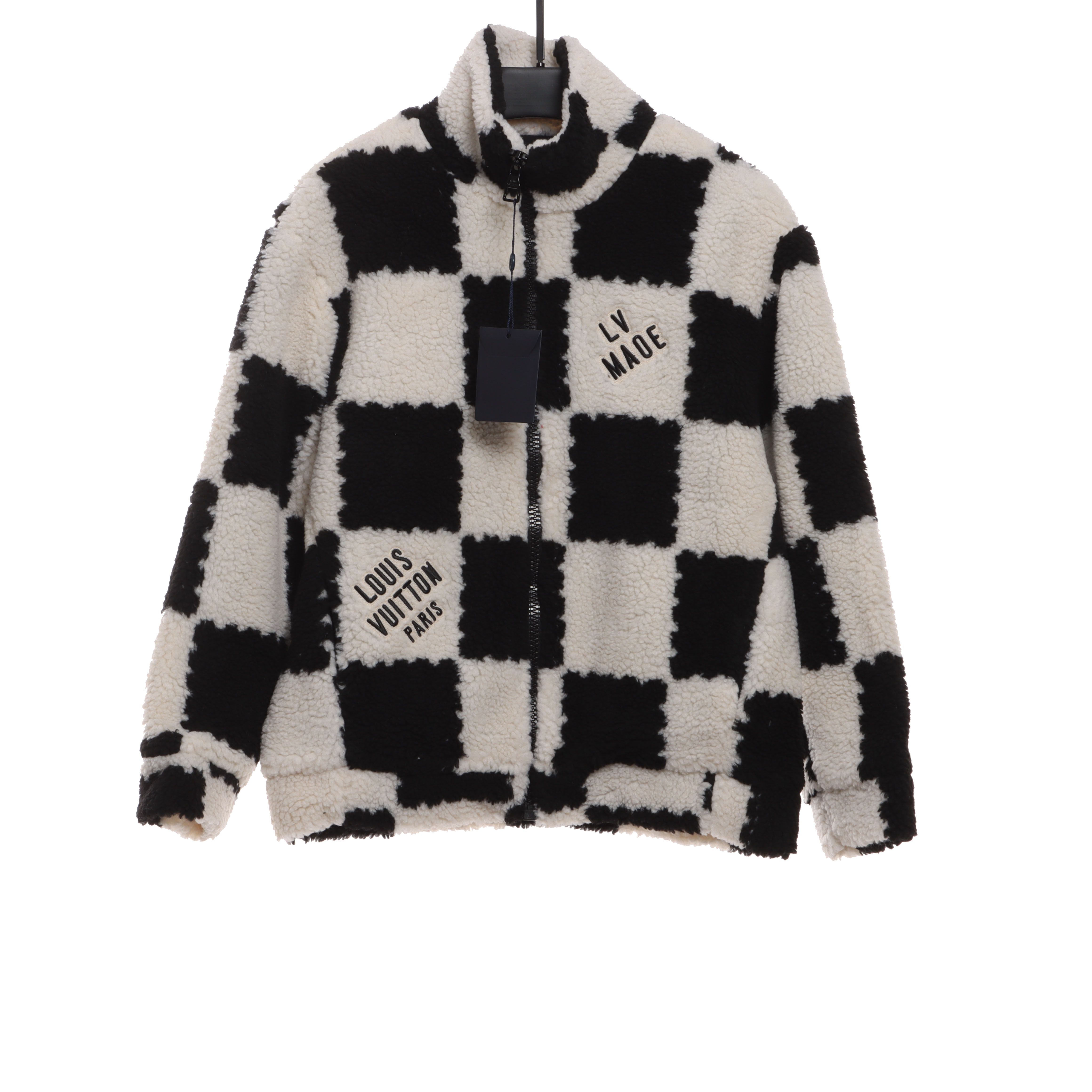 Louis Vuitton x NIGO Checkerboard Cashmere Jacket Black