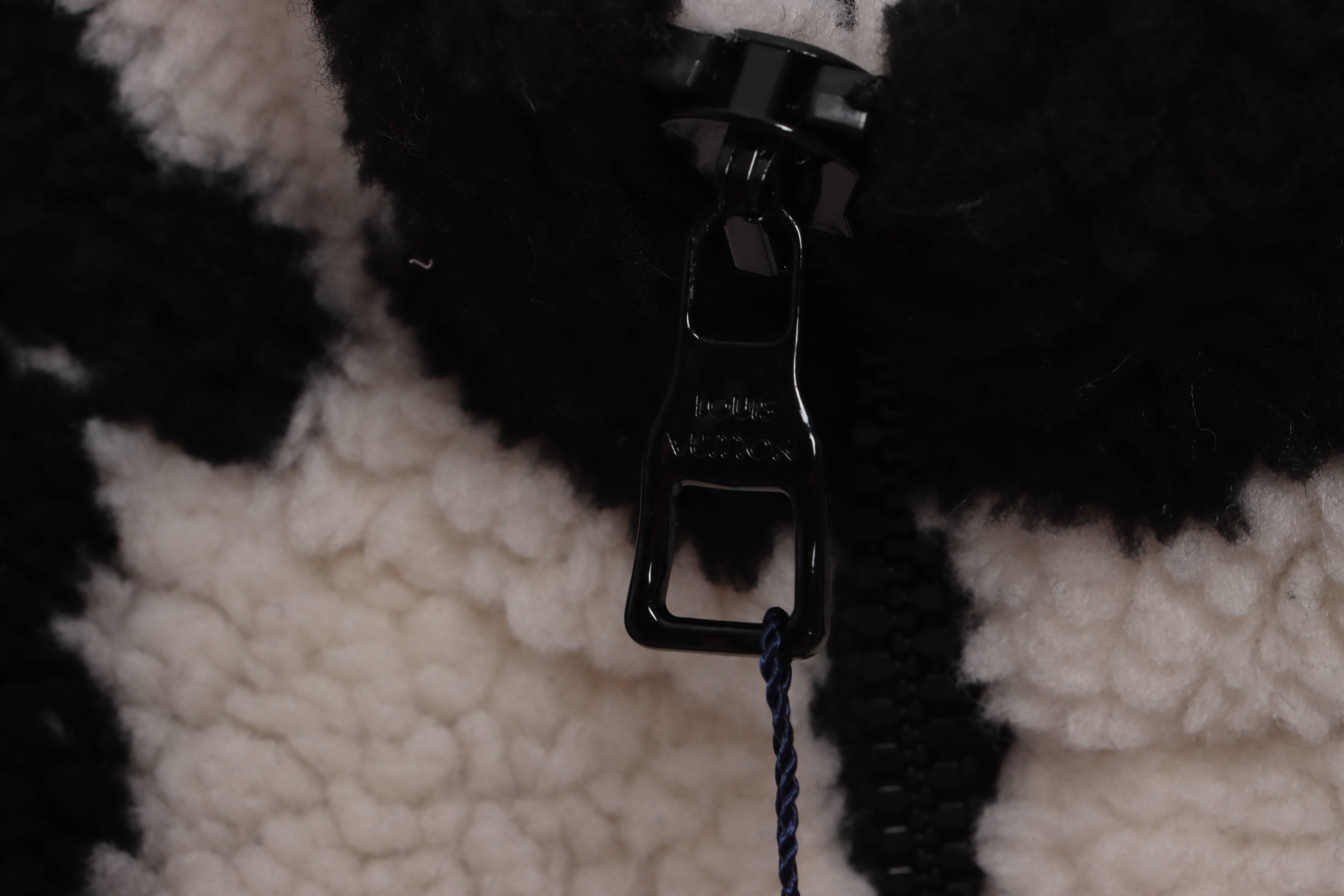 Louis Vuitton x NIGO Checkerboard Cashmere Jacket Black