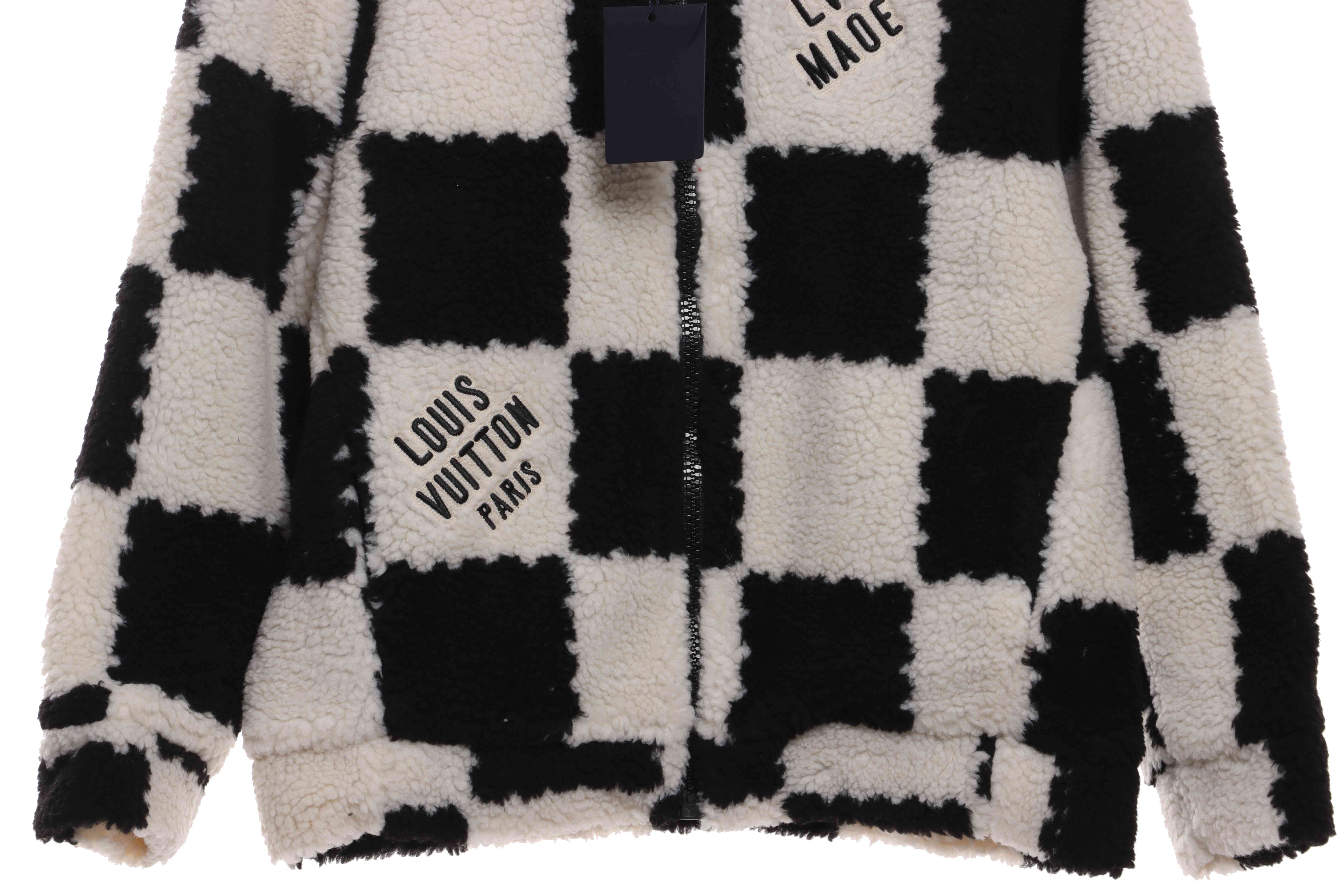 Louis Vuitton x NIGO Checkerboard Cashmere Jacket Black