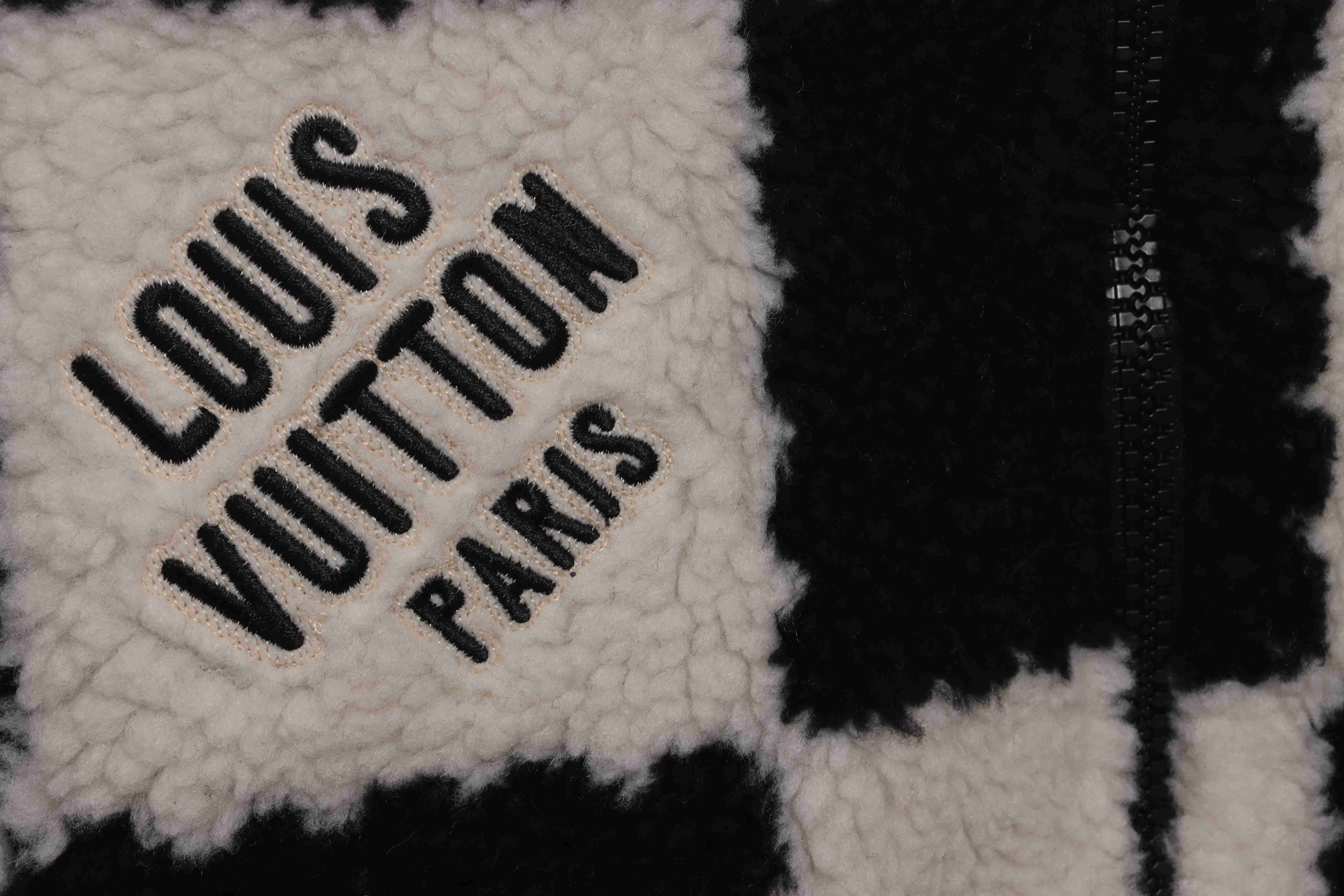 Louis Vuitton x NIGO Checkerboard Cashmere Jacket Black