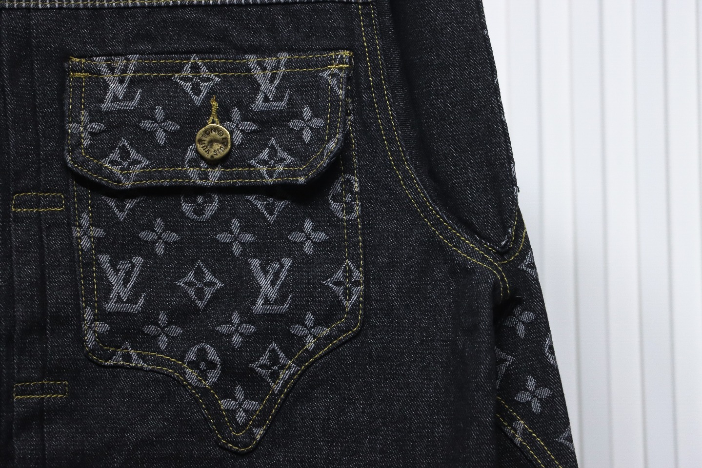 Louis Vuitton x NIGO Patchwork Contrast Denim Jacket