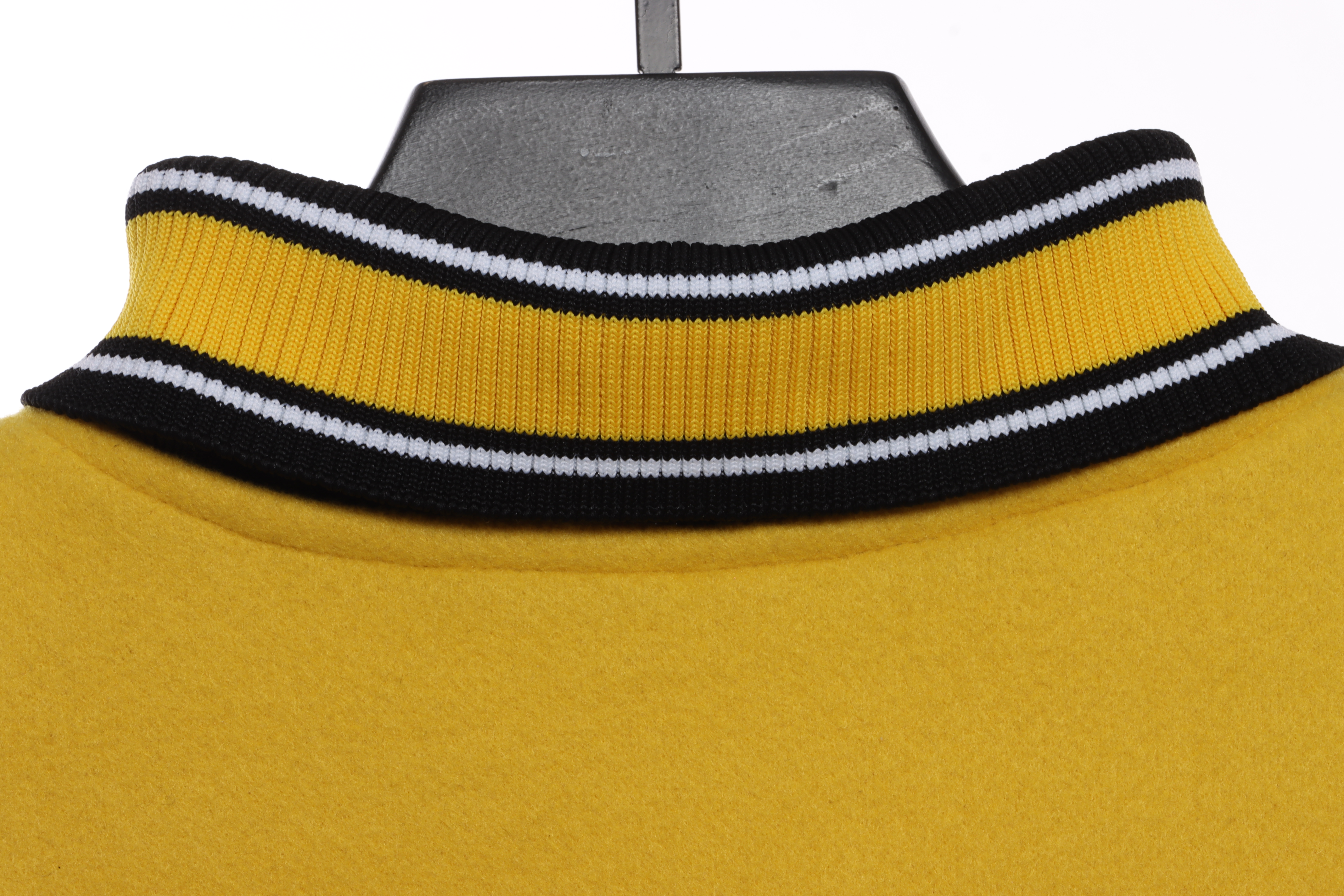Louis Vuitton Yellow And Black Panther Wool Jacket