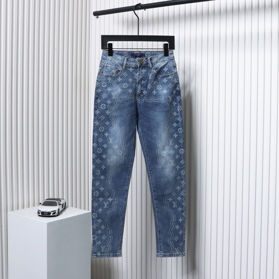 Louis Vuitton 2023ss Printed Monogram Jeans